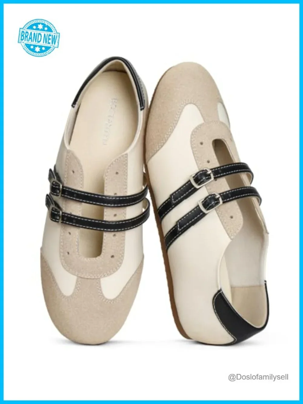 Mary Jane Ballet Flats Retro Trainer Sneakers Women Slip-On